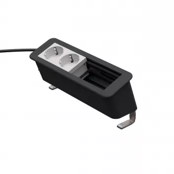 Kindermann CP Office Desk 4-Fold 2x Power Outlet galda modulis
