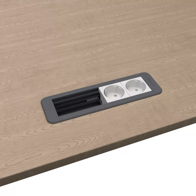 Kindermann CablePort Office Frame 4-kārtīgs 2x ligzda KIN 7551000202