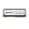 Kindermann CP Standard² VA 6f. 3xStr, 1xUSB Table Connection Panel