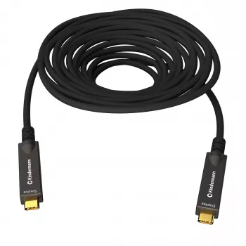 Kindermann USB-C AOC Full Feature Cable 12m St/St