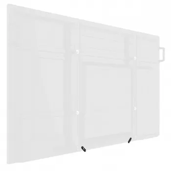 Kindermann Soundbar adapteris (7553000004) - VESA stiprinājums, melns, 20 kg ietilpība