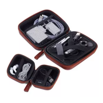 TROIKA Set ONPACK Brown (CBO60/BR) - Lodīšu pildspalva un atslēgu piekariņš dāvanu komplektā