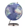 TROIKA Globe 23.5 Degrees (G2507-P2P2/CB) - galda globuss papīra spiednis, hroma pamatne, 60mm