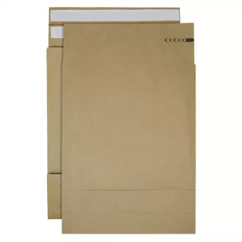 Bong Fold Shipping Envelopes e-Green aptuveni DIN C3 bez loga Brūna ar 12,0 cm ieloci 200 gab.