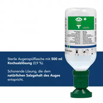 First Aid Only Eye Wash Bottle 500 ml