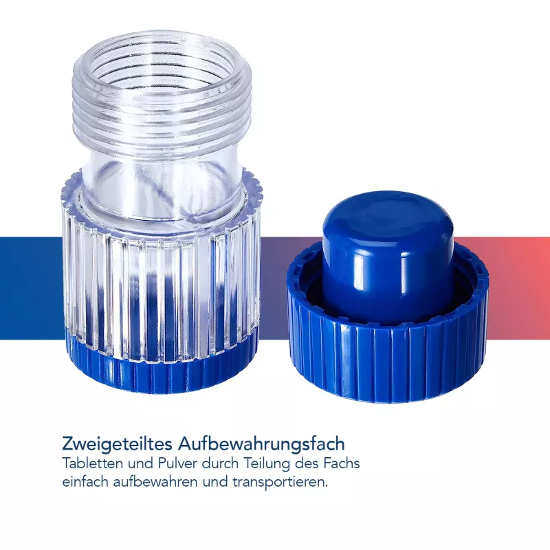 First Aid Only Tablešu drupinātājs Blue Transparent