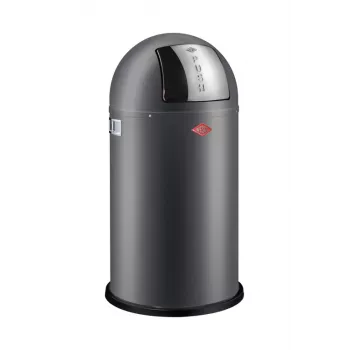 WESCO Pushboy 50L Graphite Matt Waste Bin