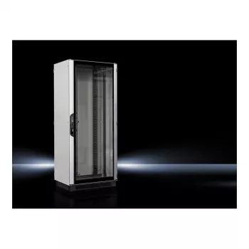 Rittal VX IT tīkla servera skapis 24U 19 inch 600x1000x1200mm Sudrabs RAL 7035/RAL 9005