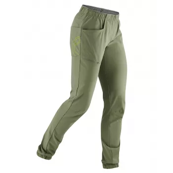 EDELRID Sieviešu kāpšanas bikses Radar Pants II Algae Green