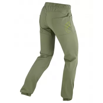 EDELRID Sieviešu kāpšanas bikses Radar Pants II Algae Green