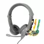 BUDDYPHONES Galaxy Grey Gaming Headphones for Children 3+, 85dB