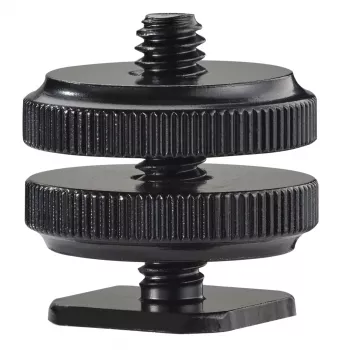 Novoflex Hot Shoe Adapter ar 1/4 inch vītni