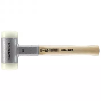 HALDER SUPERCRAFT Mīkstā āmurs ar neilona ieliktni 60 mm