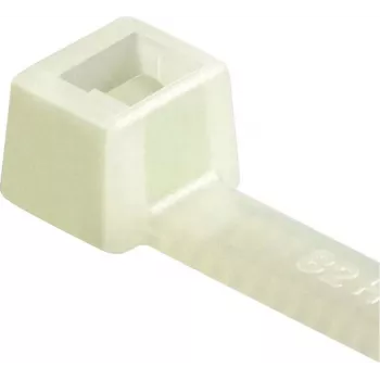 HellermannTyton T30R Kabeļu saite, dabīga (caurspīdīga), 150 mm, 3,5 mm, 1,2 mm, 100 gab.