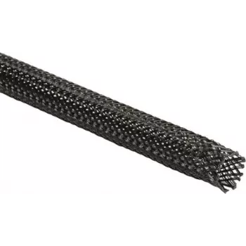HellermannTyton Helagaine HEGPX30 Pinuma Uzmava, 30mm Nominālais Diametrs, 19-45mm Kūlis, Poliesters (PET), Melna, -50 līdz 150°C, UL Atbilstoša
