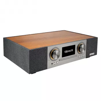 Albrecht DR 1000 All-in-One Soundsystem ar interneta radio, DAB+, FM, CD, Bluetooth, Wi-Fi