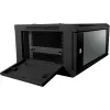 ALLNET ALL-SMC6622SCHWARZ 19 inch 2U Rackmount Chassis 16 slotiem melns