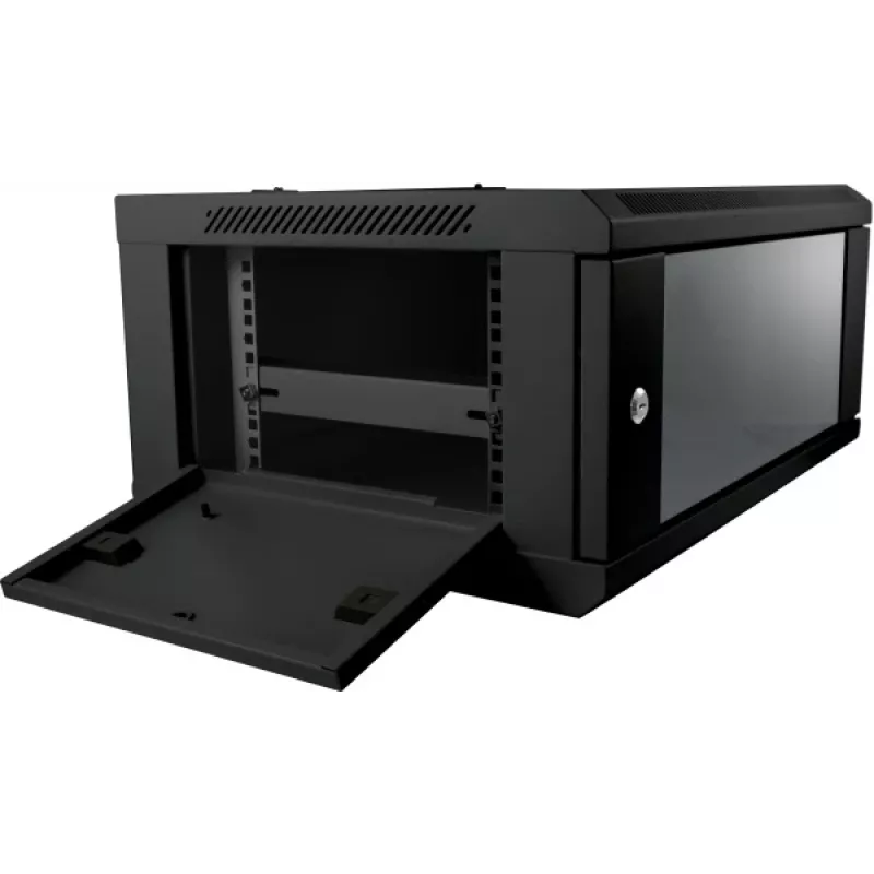 ALLNET ALL-SMC6622SCHWARZ 19 inch 2U Rackmount Chassis 16 slotiem melns