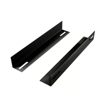 ALLNET 19-inch Wall Mount Enclosure Mounting Rail L-Bracket Depth 325 mm Black for SMB66xx Series