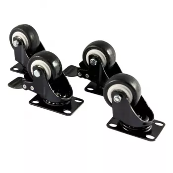 ALLNET 19 inch Accessory Castor Set (Riteņi), 75mm Augstums, SNB Sērijai