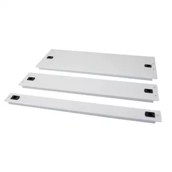 ALLNET ALL-S0002149 1U 19 inch Blank Panel Black Steel Rackmount Shelf Accessory