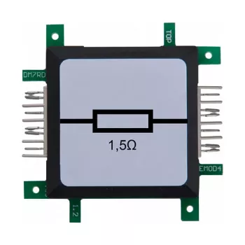 ALLNET ALL-BRICK-0487 100 Ohm 50W Tinšanas Pretestības Rezistors, Šasijas Montāžai, Alumīnija Korpuss, Skrūvju Termināļi