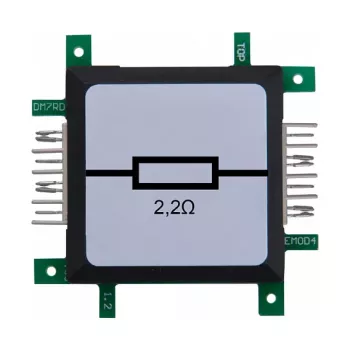 ALLNET ALL-BRICK-0489 100 Ohm 50W stiepļu jaudas rezistors, zelts, šasijas montāžai