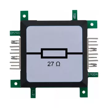 ALLNET ALL-BRICK-0502 Rezistors 5.1 Ohm 2W ±5% Metāla Oksīda Plēve Caururbuma Montāžai
