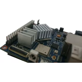 ALLNET alumīnija radiatoru komplekts 2 gab. ar termolīmi, universāls Raspberry Pi un FriendlyElec