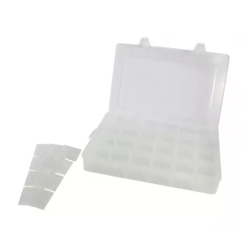 ALLNET BrickRknowledge Box Large - Caurspīdīga uzglabāšanas kaste LEGO klucīšiem