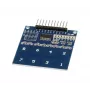 ALLNET 4duino 8 kanālu kapacitatīvā pieskāriena pogu slēdža plate (ALL_OY_3422)