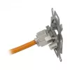 Synergy 21 Keystone Module Carrier Flush-Mounted Box for 2x TP Module Pure White 180°