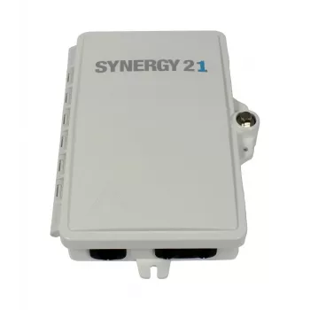 Synergy 21 FTTH sienas montāžas sadales kārba IP65 1 ieeja / 2 izejas