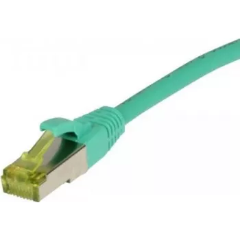 SYNERGY21 Patch Cable RJ45, CAT6A 500MHz, 7,5m, Green, S/FTP, TPE/LSZH (Ultraflex), AWG26, with CAT7 Raw Cable