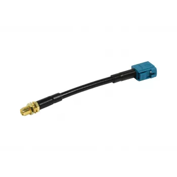 ALLNET Antenas kabelis LMR-195 SMA ligzda uz Fakra ligzda Waterblue Keycode Z 10cm