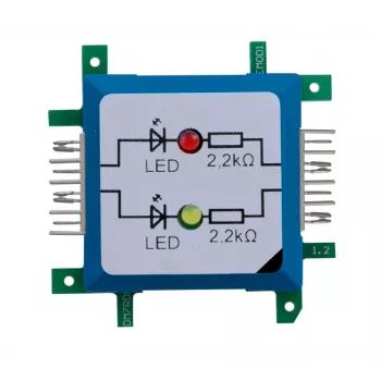 ALLNET Brick'R'knowledge LED modulis sarkans/dzeltens
