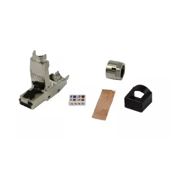 Synergy 21 TP Field-Terminable CAT6A RJ45 Tool-less Short Plug - Network