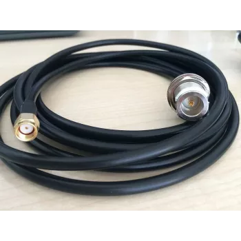 ALLNET ANT-CAB-RSMA-N-f-30-P LMR-195 Antenna Cable R-SMA Male to N-Type Female 30 cm