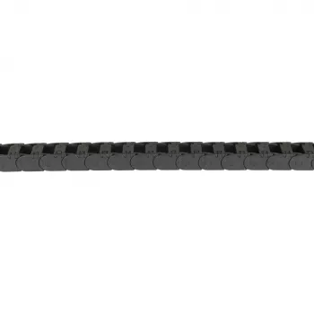 ALLNET 4duino 3D Towlines kabeļu ķēde 10 mm × 10 mm iekšējā, 1 m, melna, ātrās atvēršanas (ALLTow12mm)