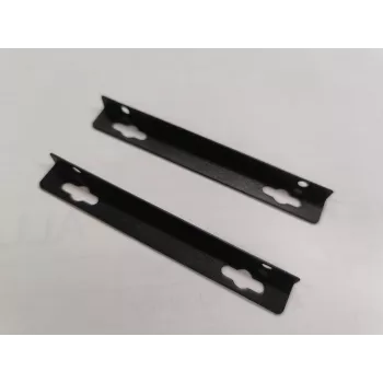 ALLNET ALL-MC-Wallmount sienas stiprinājums mediju pārveidotājiem, melns, metāls