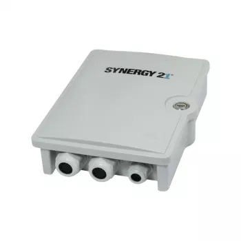 SYNERGY21 FTTH sienas sadales kārba, IP55, 1x ieeja/24x izeja 2mm vai 2x izeja 4-12mm