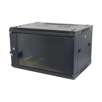 ALLNET 19 inch Sienas skapis 18U 600mm Melns Flat Pack SMA Series