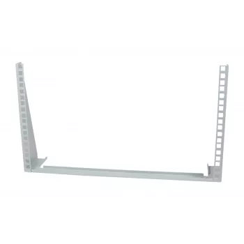 ALLNET SMW Series 19 inch sienas skapis 4U 276mm dziļums gaiši pelēks (RAL 7035) ar drošības stikla durvīm