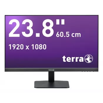 WORTMANN AG TERRA LCD/LED 2427W V3 IPS 23,8 inch Full HD Monitor, Black, HDMI/DP/USB-C, GREENLINE PLUS