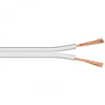 GOOBAY Bulk Speaker Cable White 10m