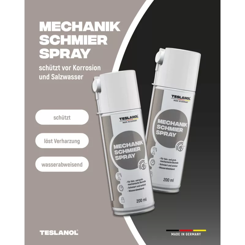 Teslanol Mechanical Lubricant Spray 200ml