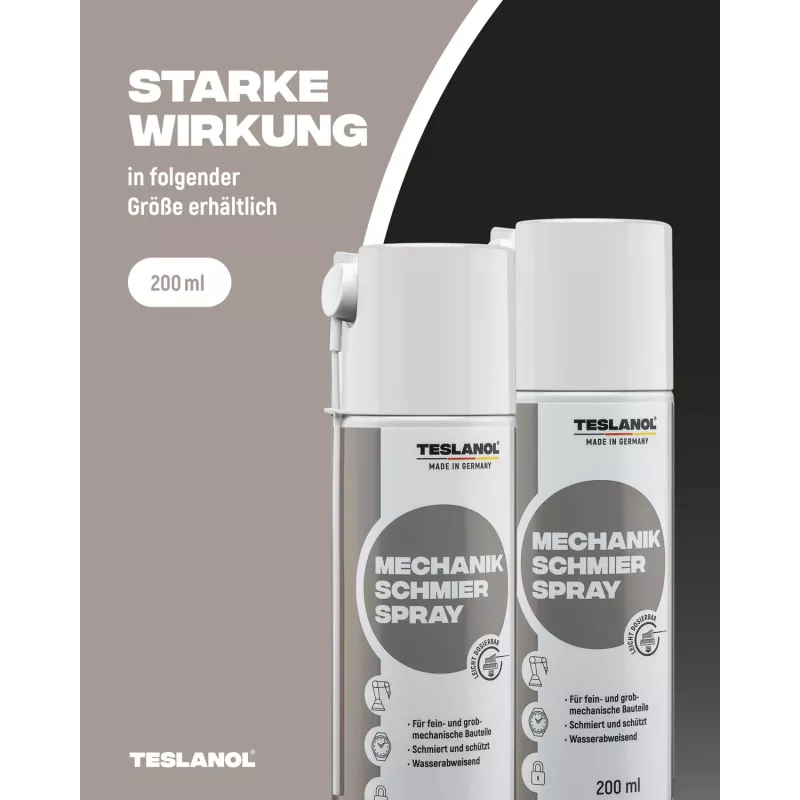 Teslanol Mechanical Lubricant Spray 200ml