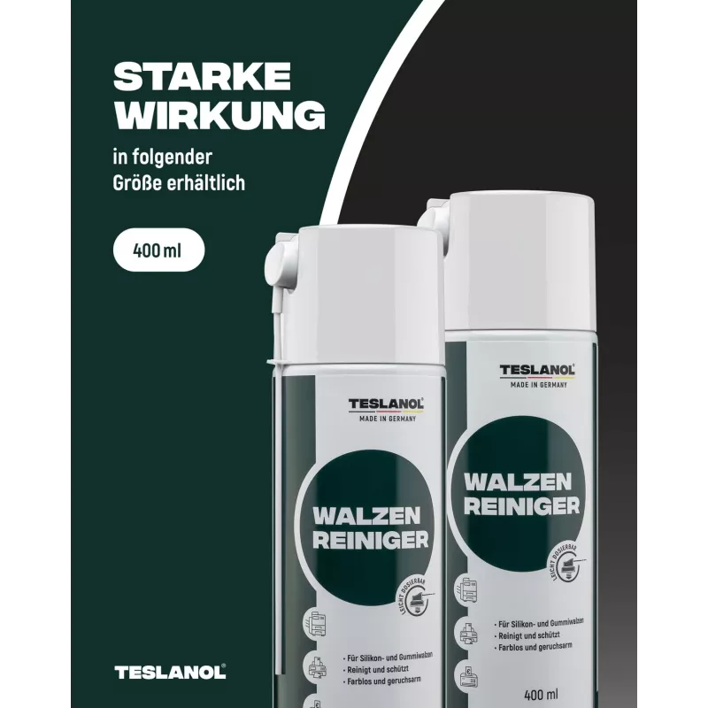 Teslanol rullīšu tīrīšanas aerosols 400ml