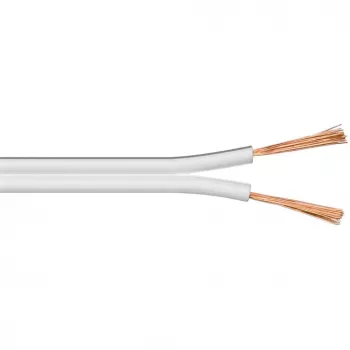 Goobay Bulk Speaker Cable White 100m