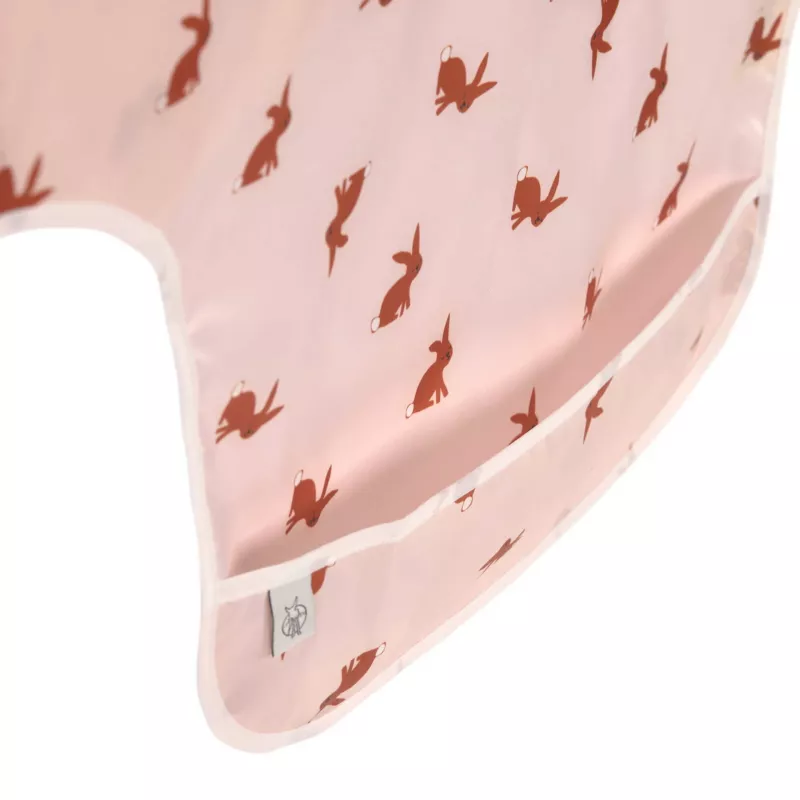 Lassig Little Forest Bunny komplekts ar garām piedurknēm un priekšautiņu 6m+